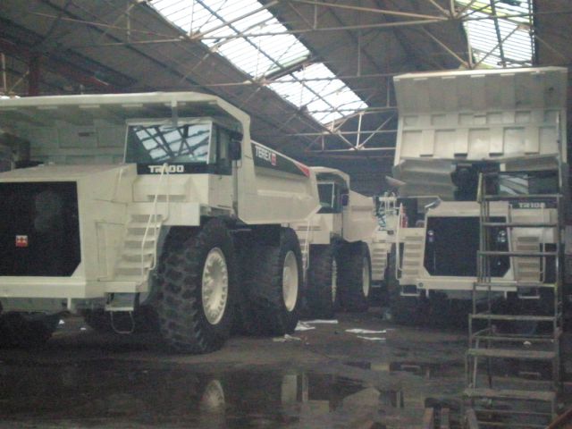 example 2 of the refurbished Terex TR100 truck
